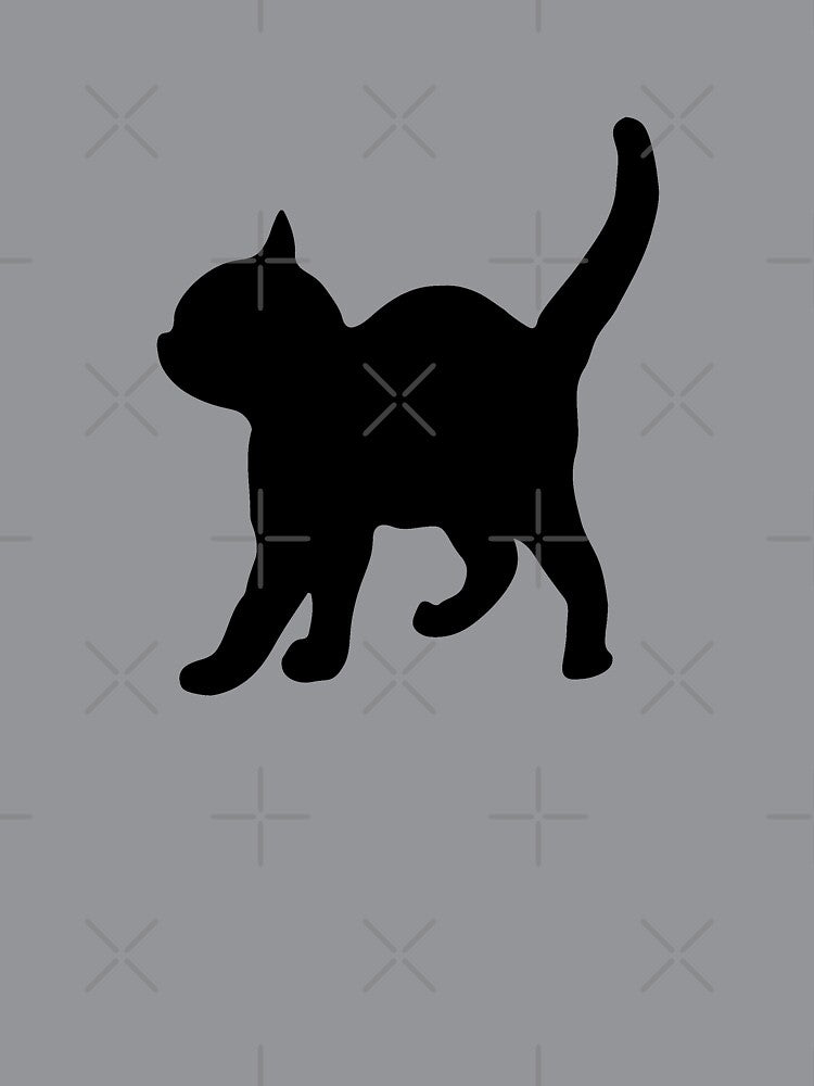 Black Cat Arched Back by llevine2934
