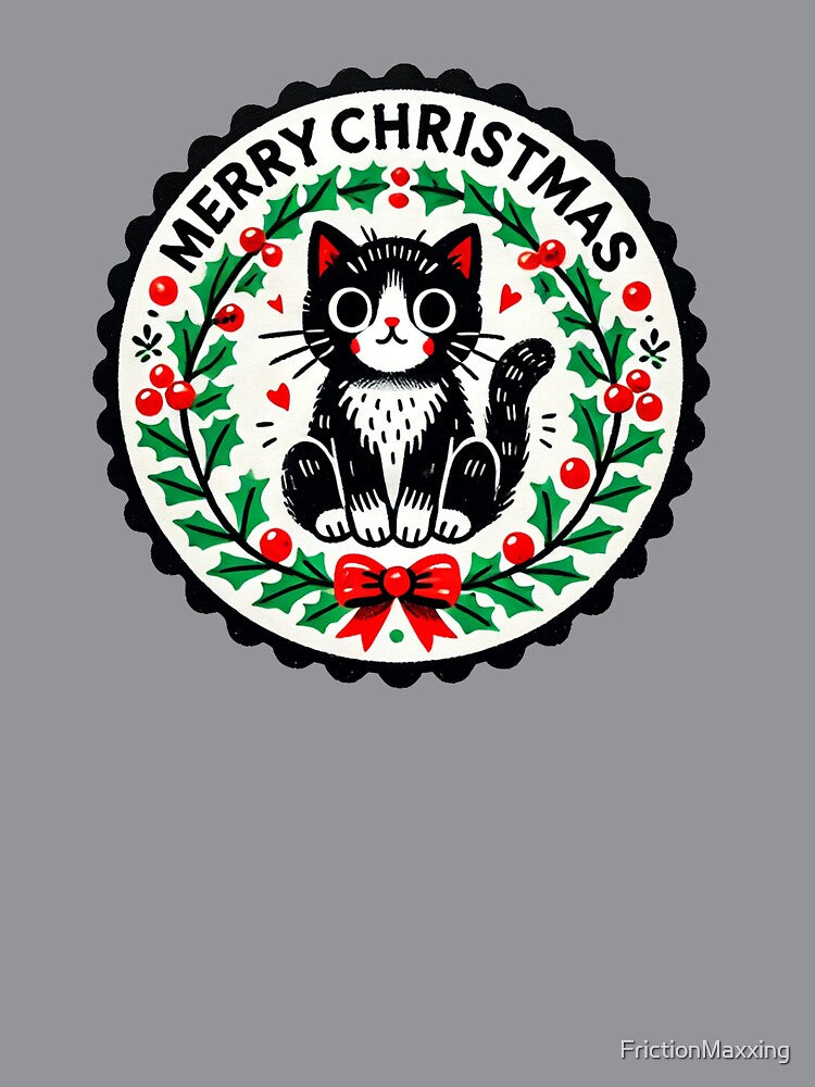 Merry Christmas Cat by FrictionMaxxing
