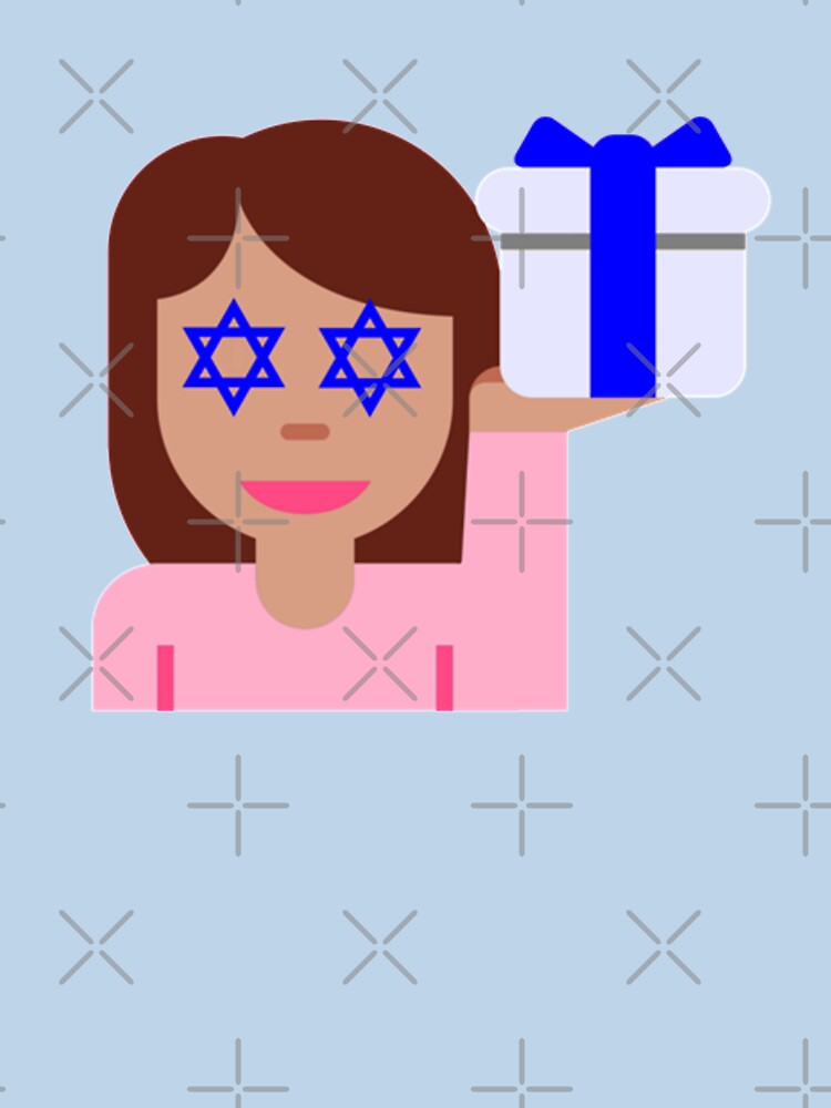 hanukkah hair flick emoji by Gossip Rag