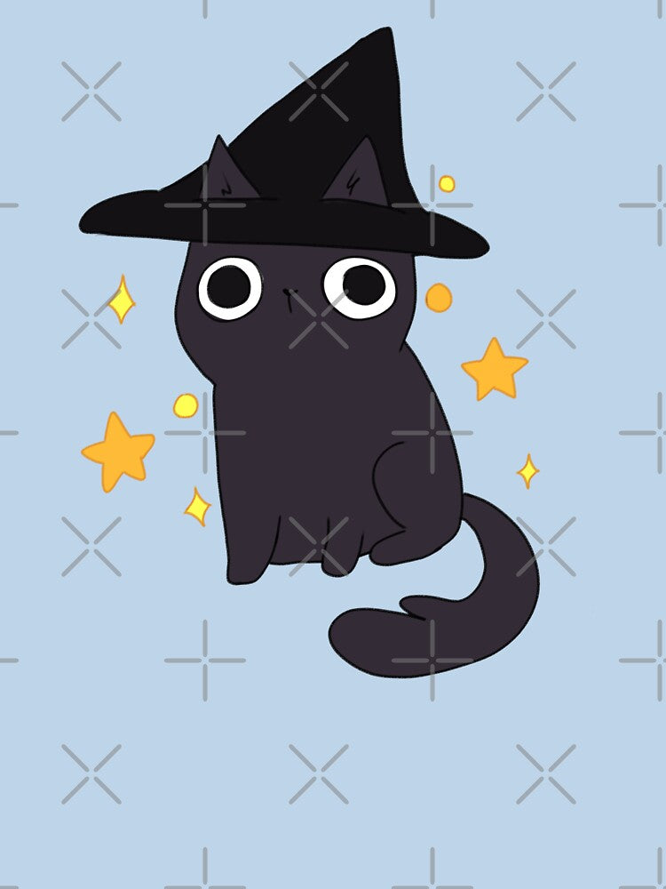 Cute wizard cat by Mayarart