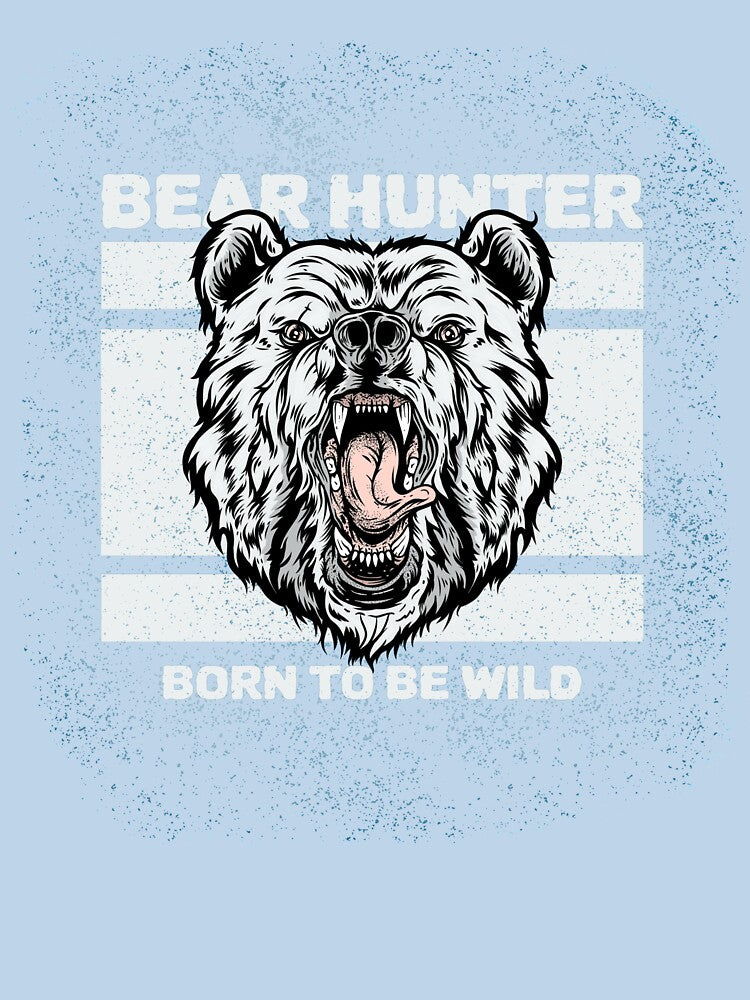 'BEAR HUNTER BORN TO BE WILD' COLLECTION by JRM Tees & More Store