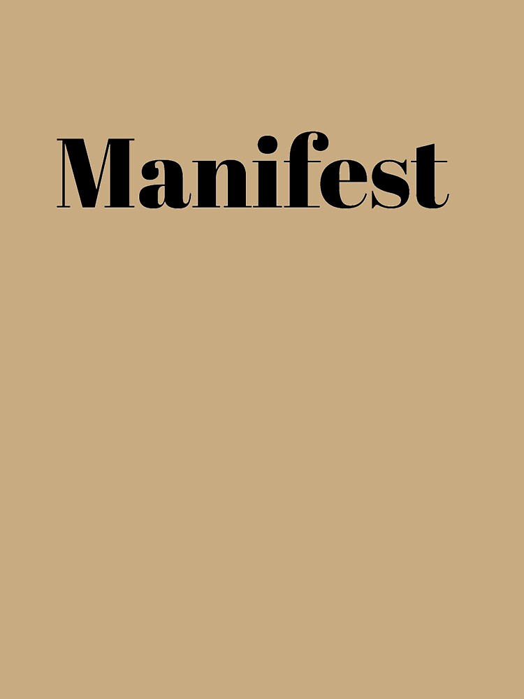 Manifest by Sujitmone