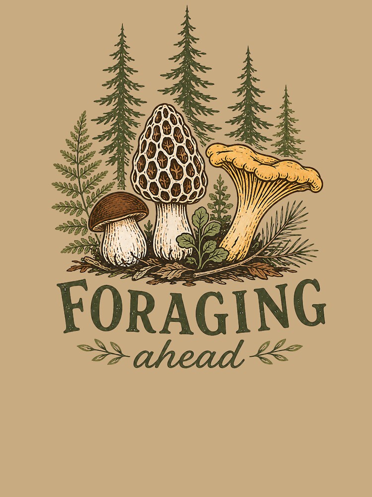 Foraging Ahead Mushrooms by CampAndCoast