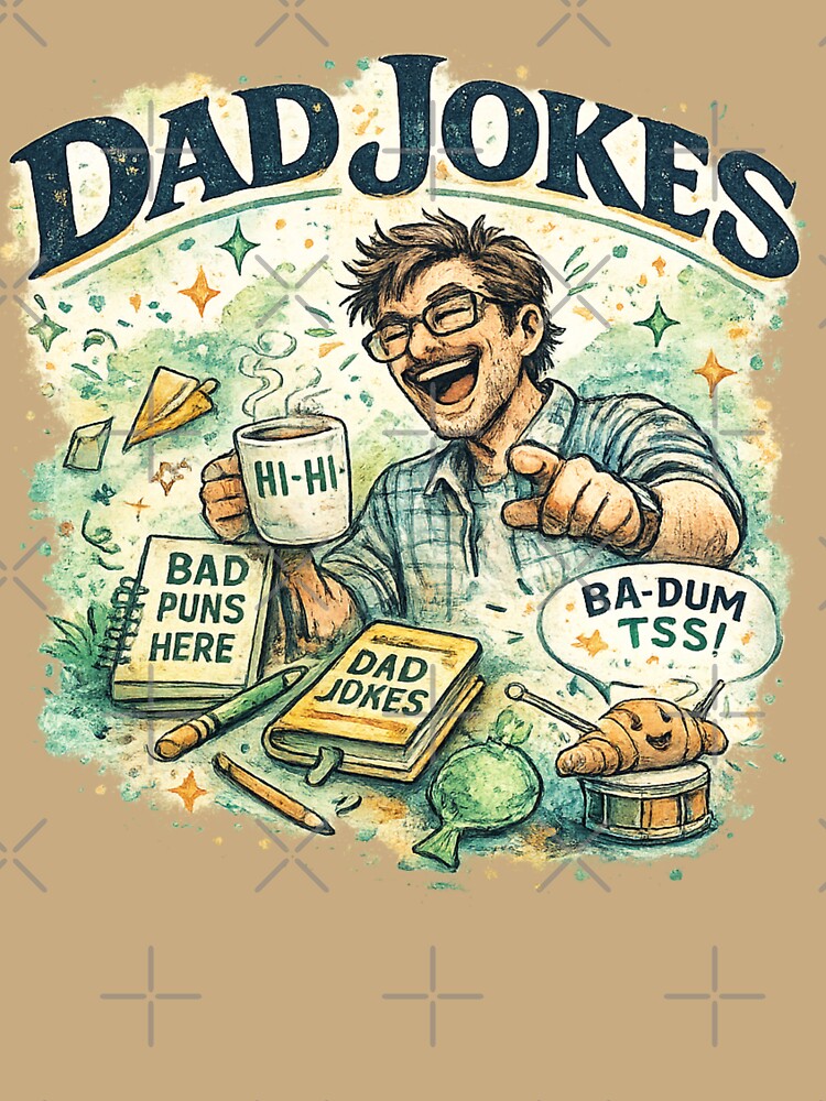 Hilarious Dad Jokes Expert & Punny Father by Feral Feline