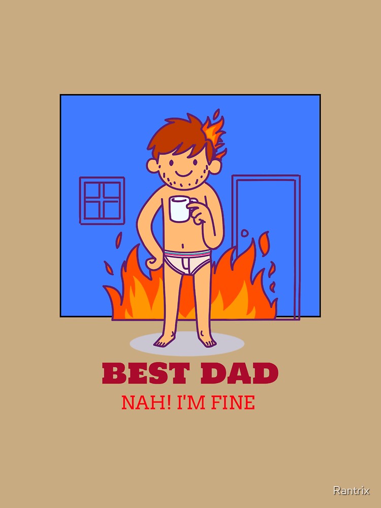 Best Dad Funny Chaos Coffee by Rantrix