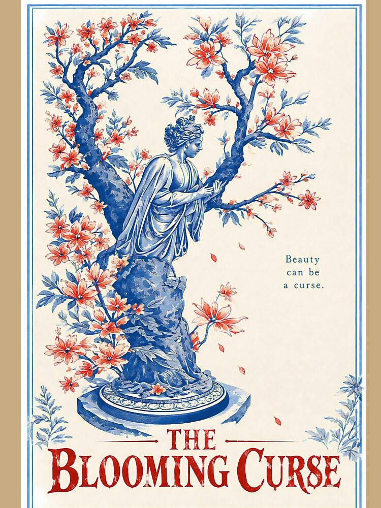 thr blooming cursed : fake horror movie poster by aliraweb