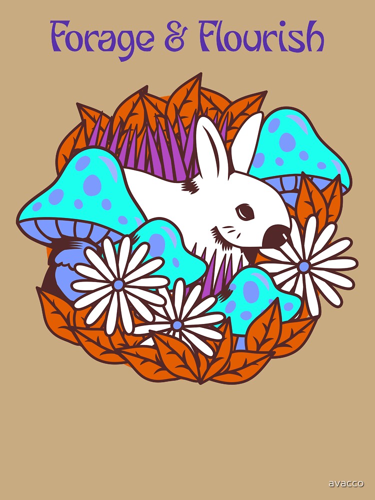 Forage and Flourish: Rabbit Edition by avacco