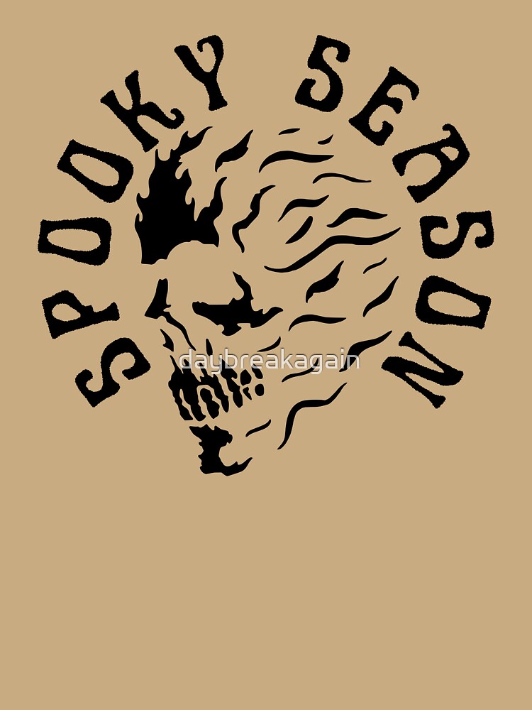 Halloween Horror Ghost Skull Graphic Illustration For A Spooky Season Merch For Movie Nights & Parties by daybreakagain