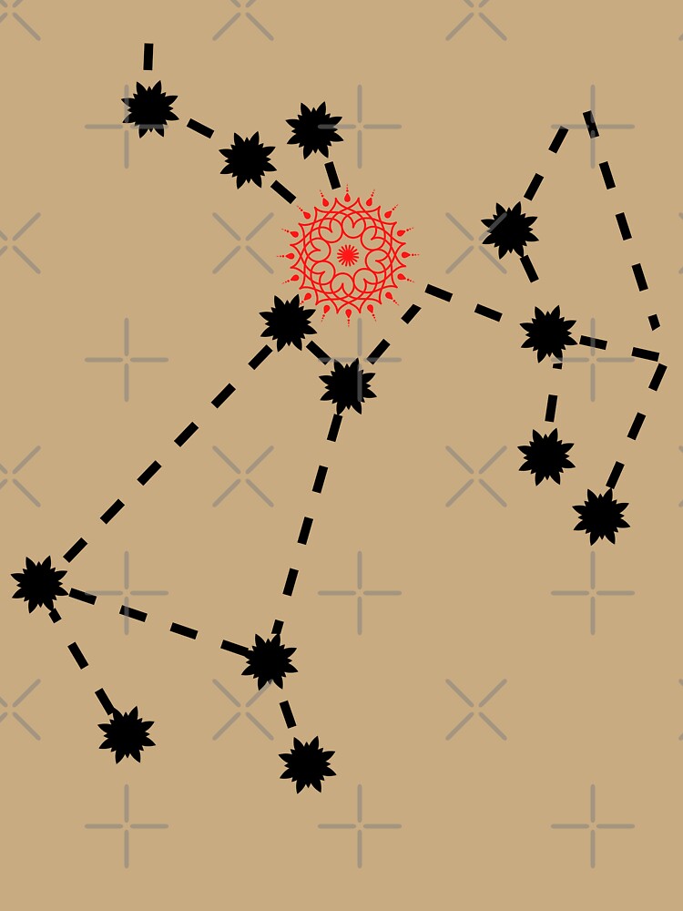 Uttara Ashadha Nakshatra Hindu Vedic Sidereal Astrology Constellation by EndlessDoodles