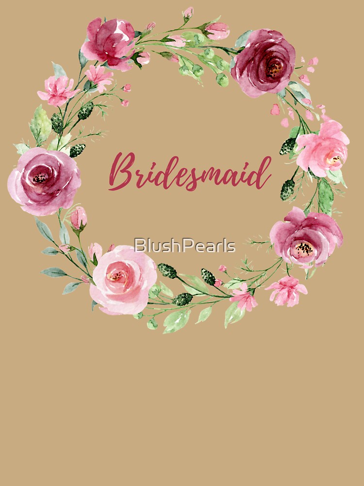The Bridesmaid - Wedding Collection by BlushPearls