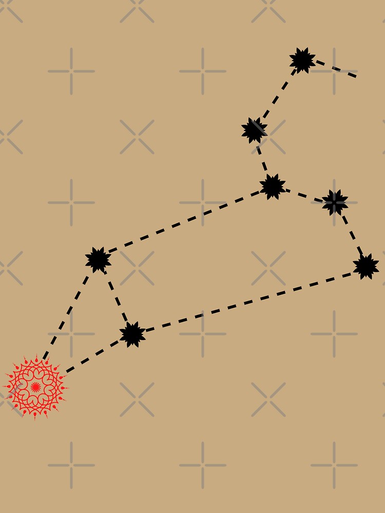 Uttara Phalguni Nakshatra Hindu Vedic Sidereal Astrology Constellation by EndlessDoodles