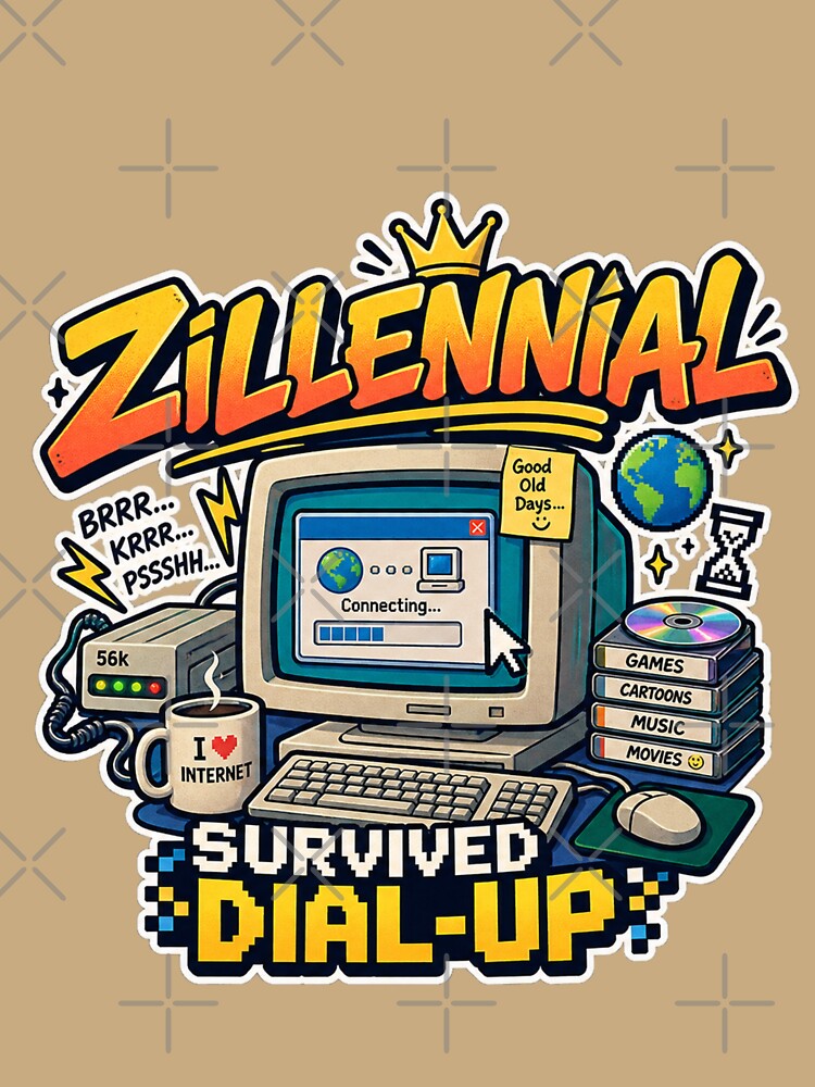 Zillennial Survived Dial-Up | 90s Nostalgia by ritach11