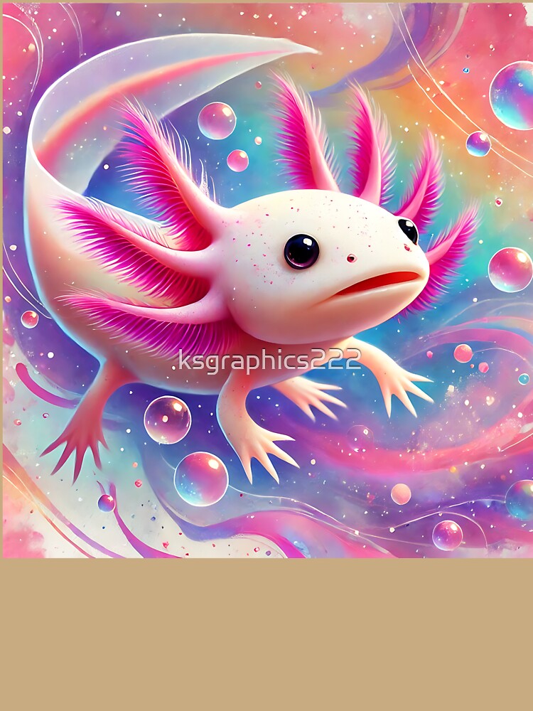 Axolotl Art #146 | Axolotl Lovers by ksgraphics222