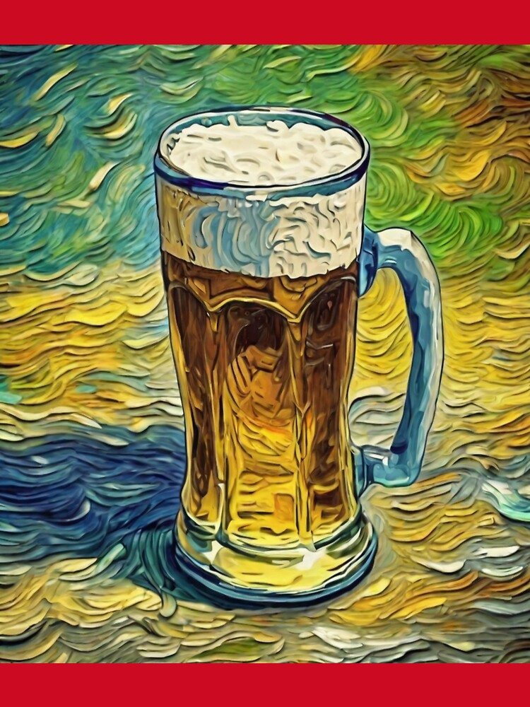 "Refreshing Brew: A Captivating Mug of Beer" by Artisticanvas