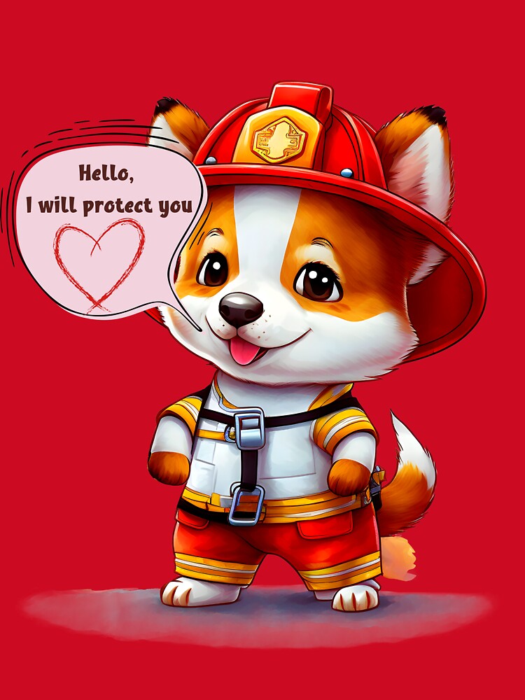 Firefighter, i will protect you by HarriPaloma