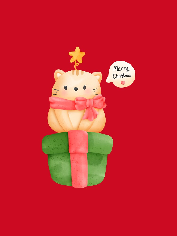 Cat Merry Christmas by Cogent Web Services