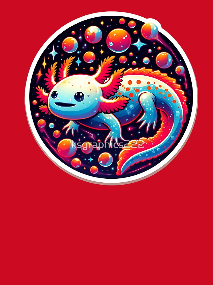 Axolotl Art #139 | Axolotl Lovers by ksgraphics222