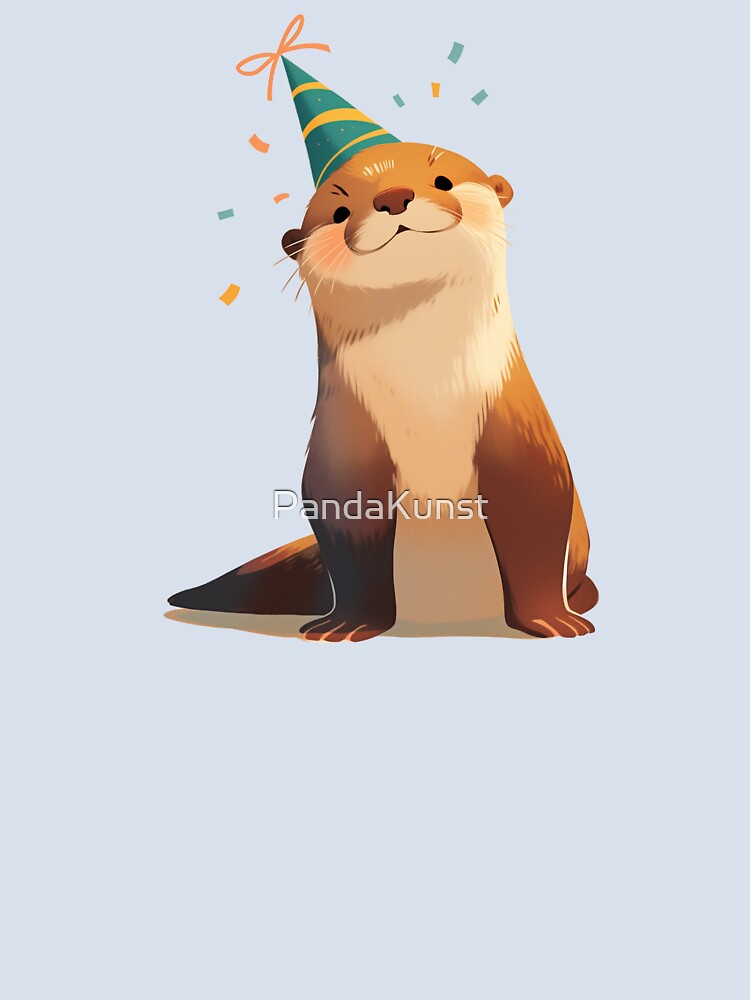 happy birthday baby Otter by PandaKunst