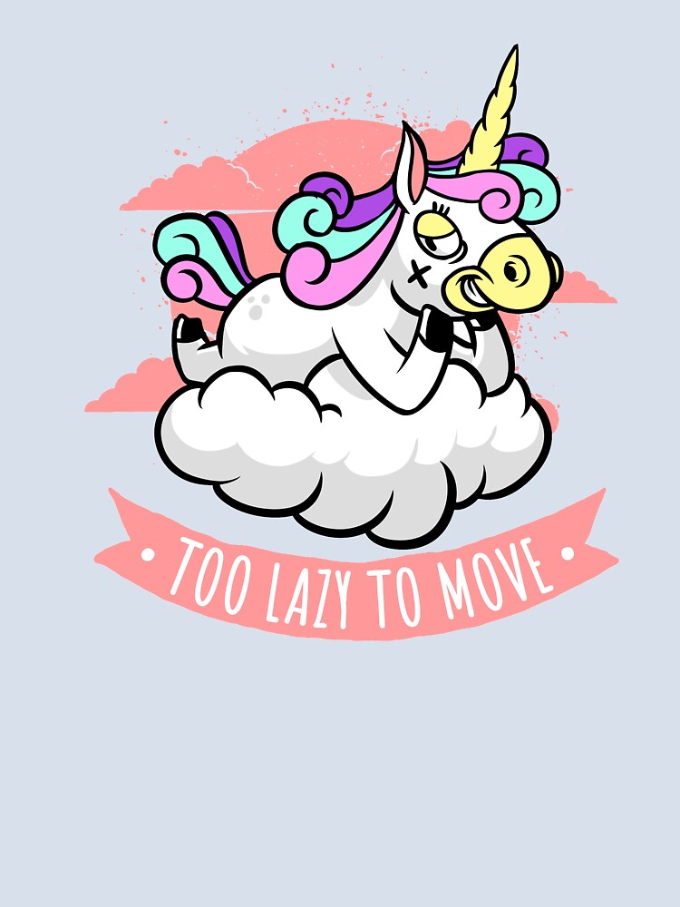 too lazy to move by Kawai  Stikers