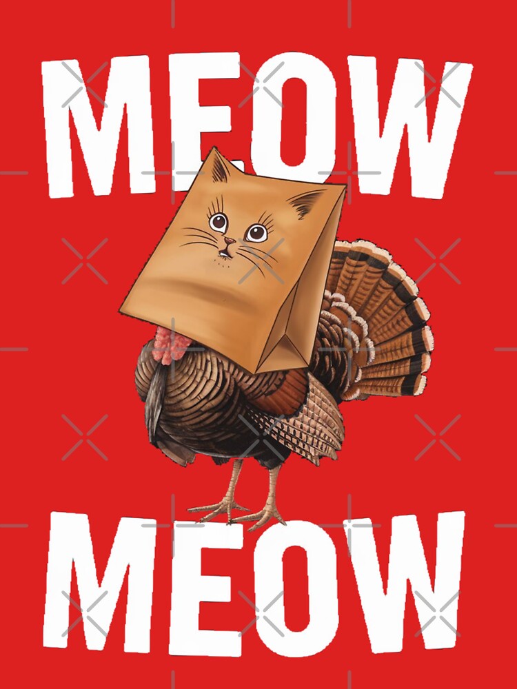Friendsgiving turkey cat by CandyVenom