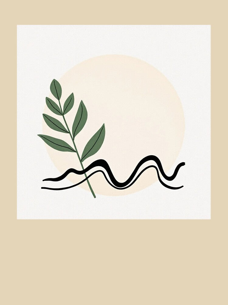 Boho Organic Leaf and Nature by neomadesigns