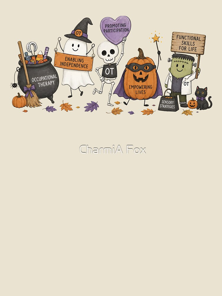 Occupational Therapy Halloween by CharmiA Fox
