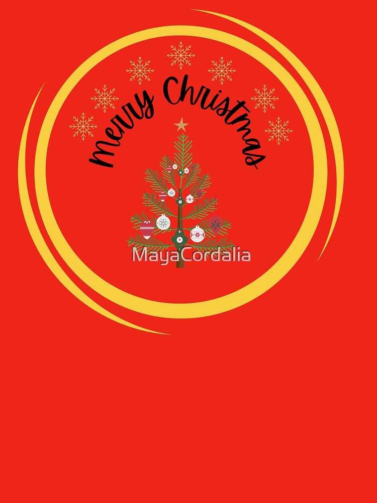 Christmas Sphere with Christmas Tree by MayaCordalia