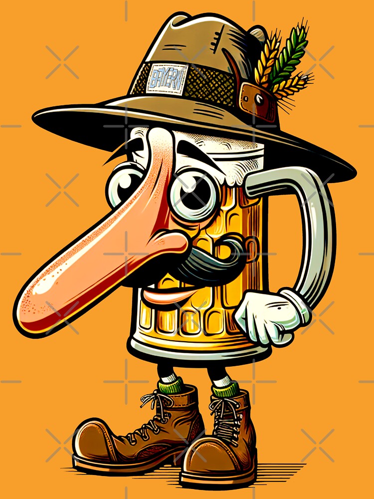 Beer mug and beer - looking out of the glass by Segasprojects