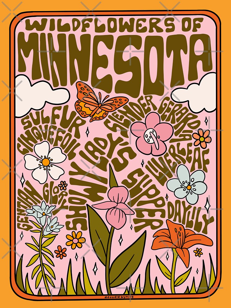 Minnesota Wildflowers by doodlebymeg