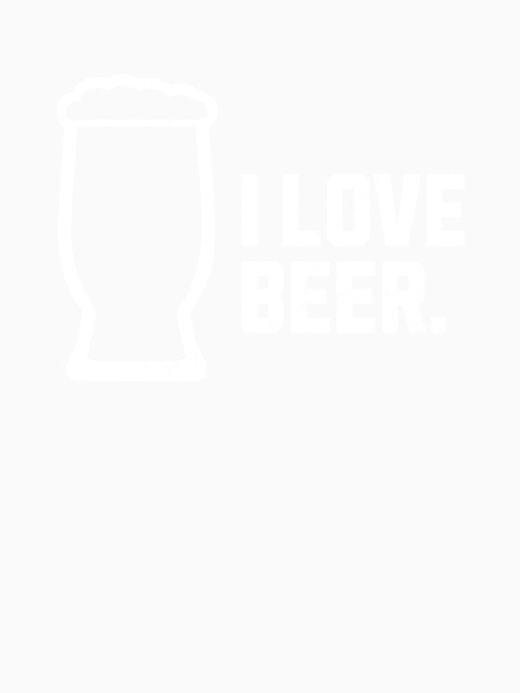 I Love Beer (with Glass) by mooskdesign
