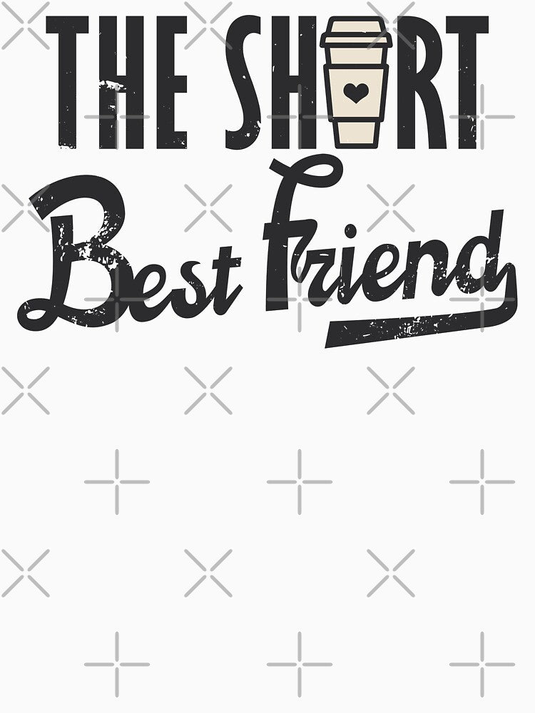 Short Best Friends shirts, Besties Shirt, Best Friend Gift, Best Friend Shirts, Best Friend Gifts, Best Friends Tshirts, Friends Shirts by TonySpencer