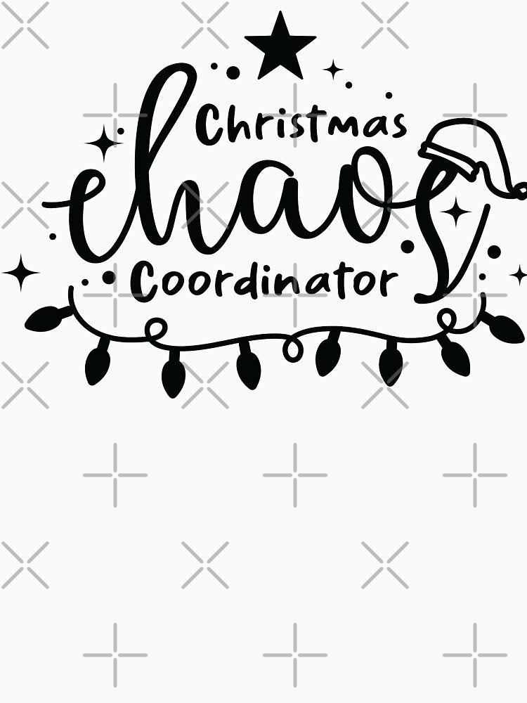 Christmas Chaos Coordinator, Chaos Coordinator, Mom gift, Christmas Lights, Teacher gift, Nurse gift by piipiece