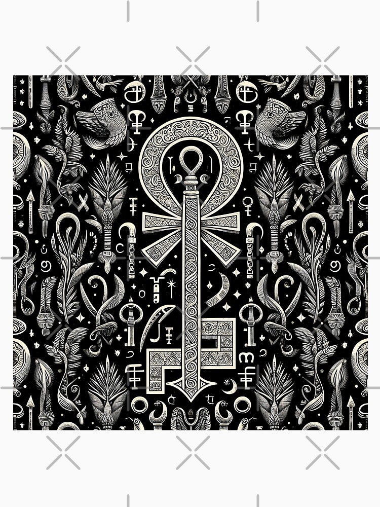 Ankh Key: Symbol of Renewal" from EgyApe Artists! by egyape ⭐⭐⭐⭐⭐
