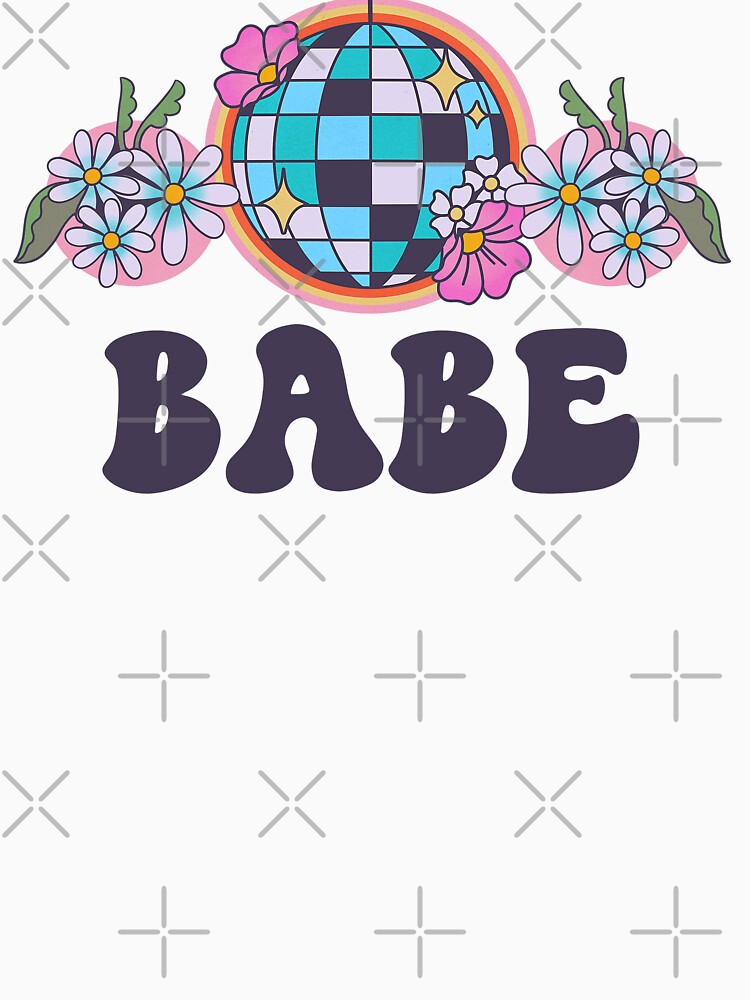 Vibrant Disco Babe Last Disco 70s Retro by Krysanthe