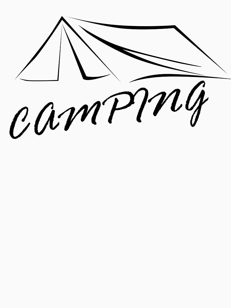 Minimalist Camping Tent Design | Adventure Awaits by Preat Landscape Vector