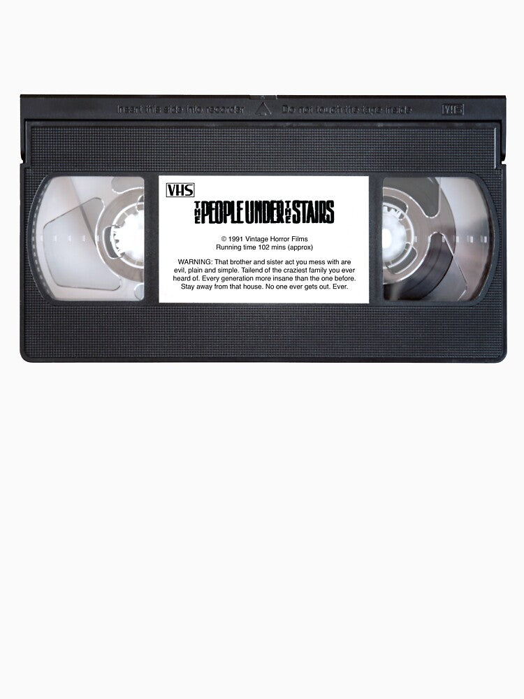 Vintage VHS: The People Under The Stairs by EstrangedShop
