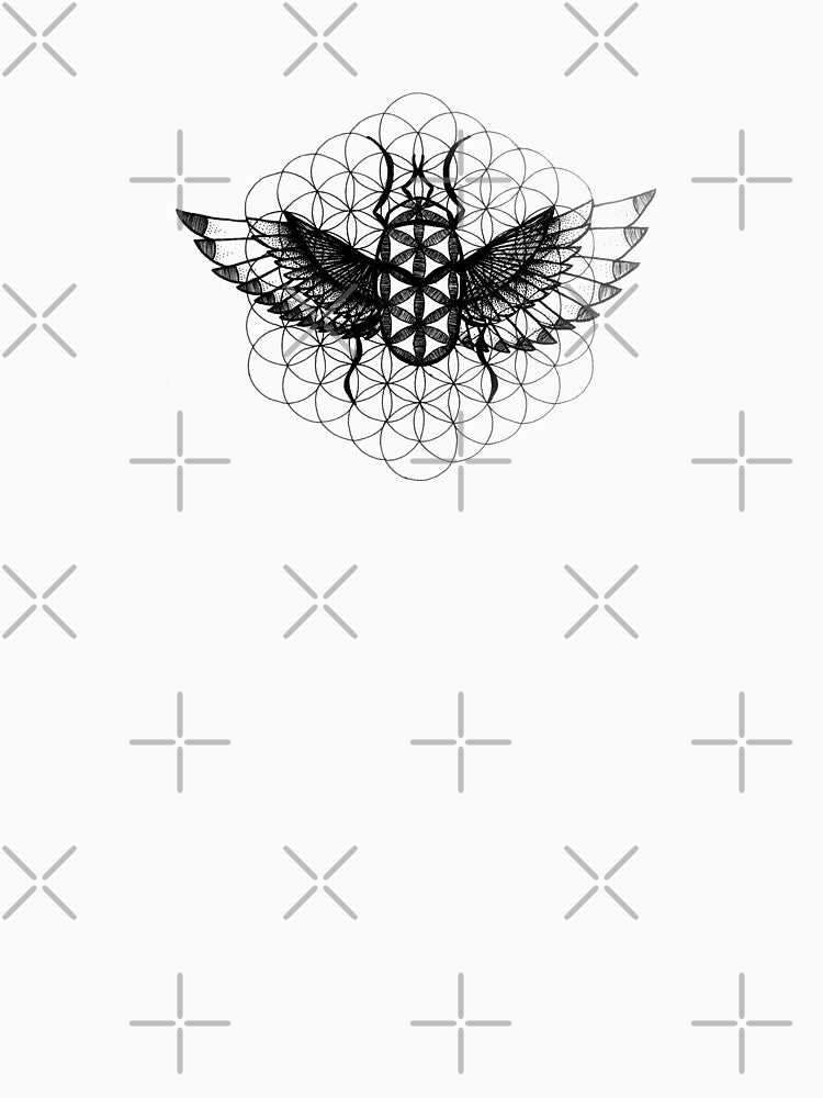 Scarab Beetle Sacred Geometry by cocodesigns