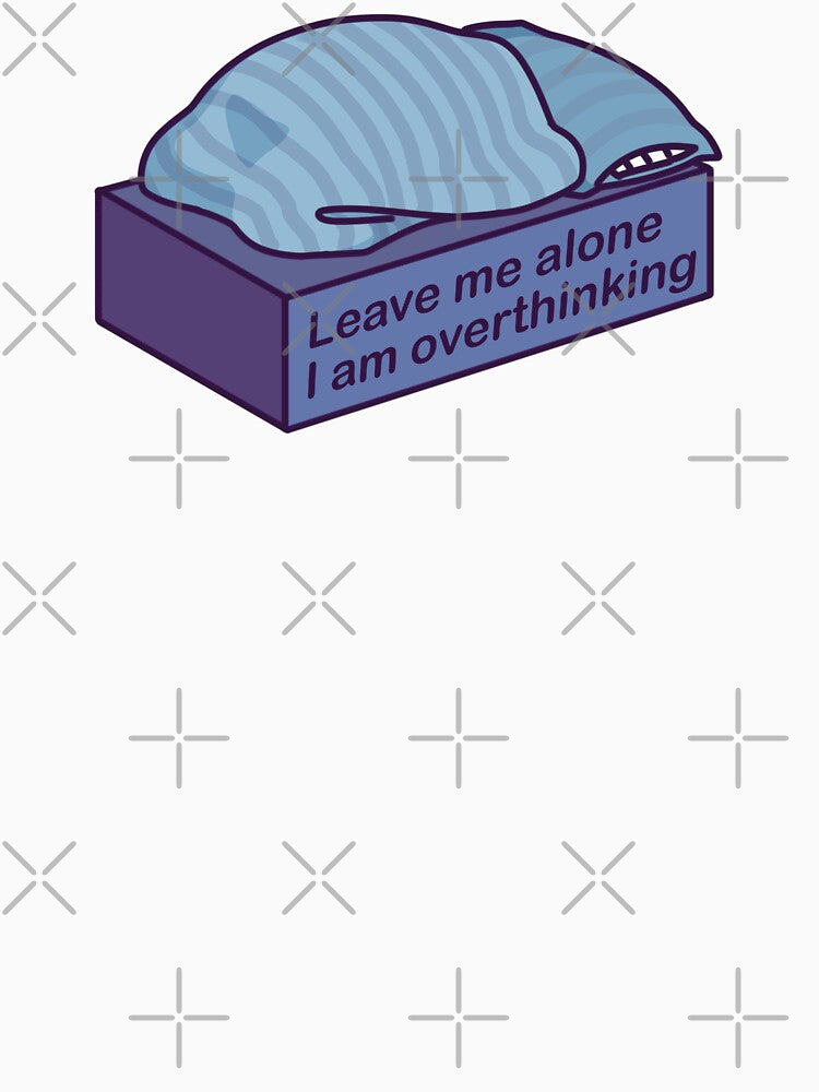 Leave me alone I’m overthinking in blue by Kyiomi