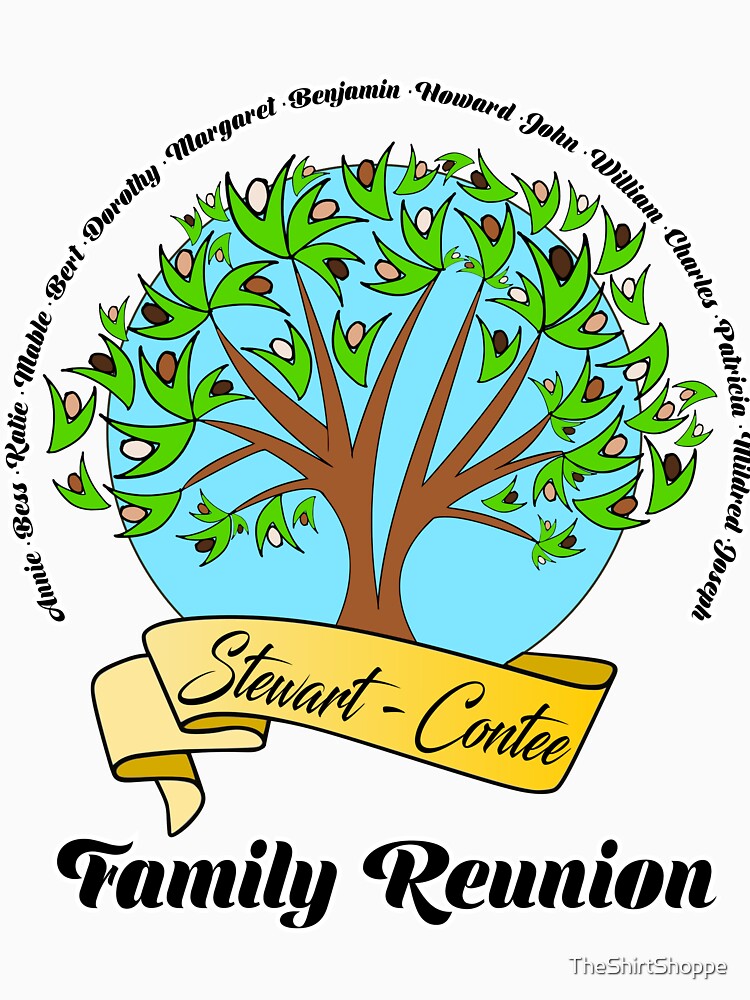 Stewart-Contee Family Reunion by TheShirtShoppe