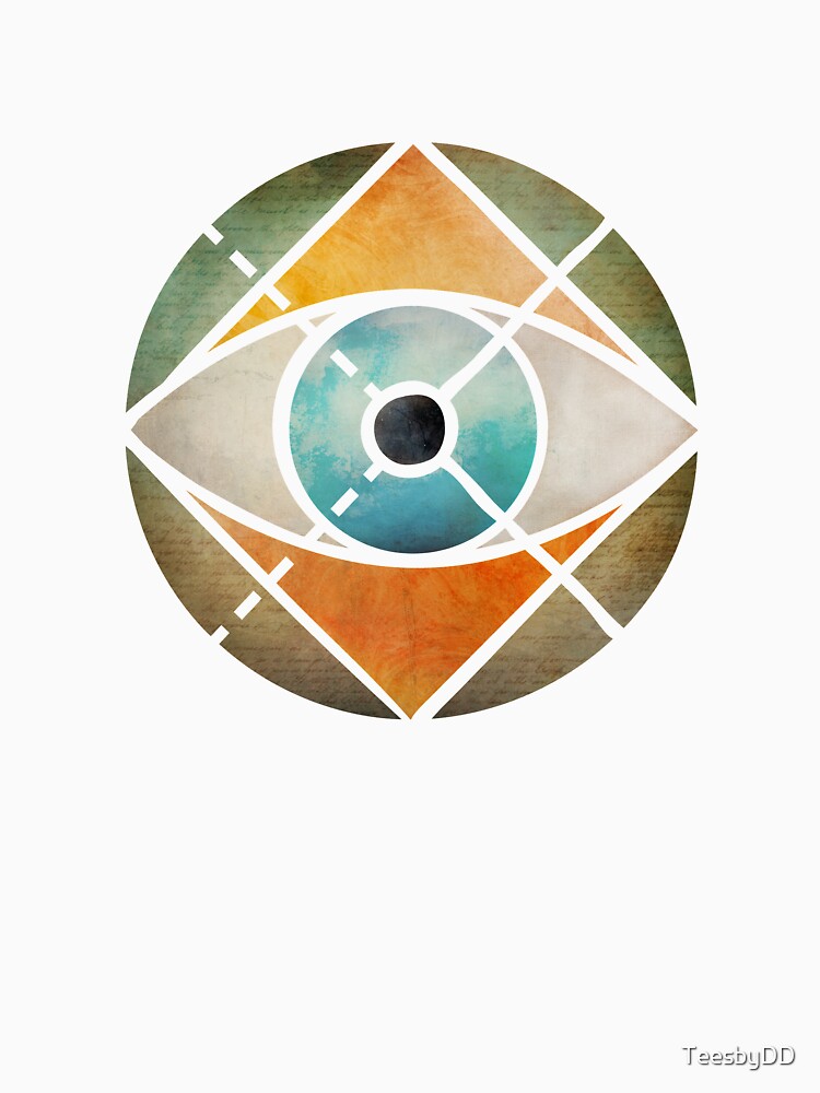 Geometric Eye - Abstract Geometry by TeesbyDD