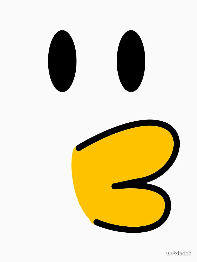 Cute duck face illustration, minimalist duck Wutdadak Signature by wutdadak