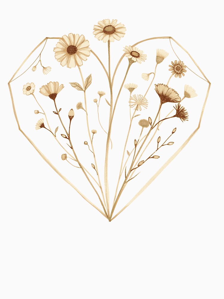 Wildflowers in Honey Tones by BloomBride