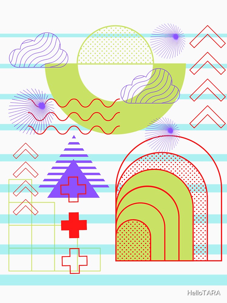 Geometrical graphic pattern by HelloTARA