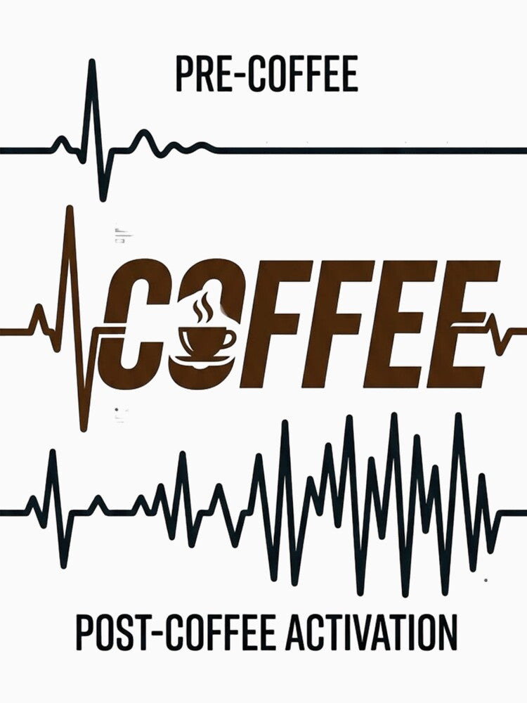 Heart rate before and after drinking coffee by Cafetera Moka Italiana