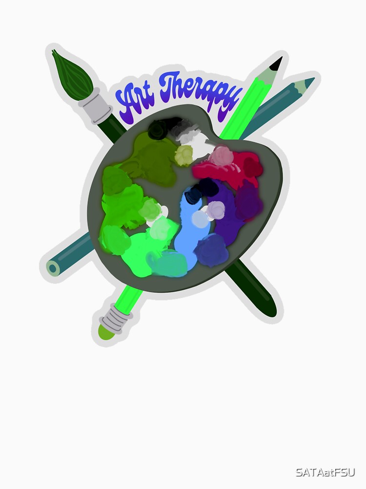 Art therapy palette by SATAatFSU