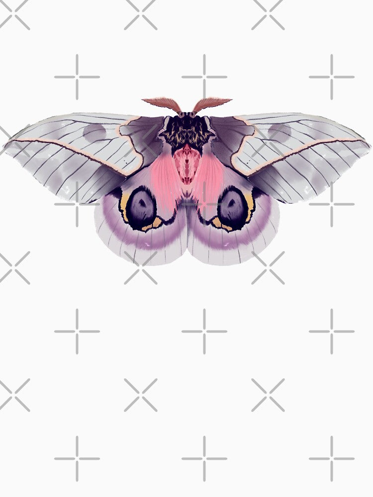 Purple grey moth by Isabelle-T
