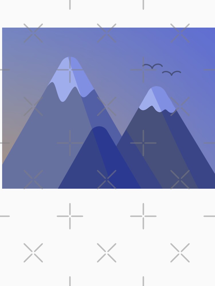 Minimal Mountains by BullaBee