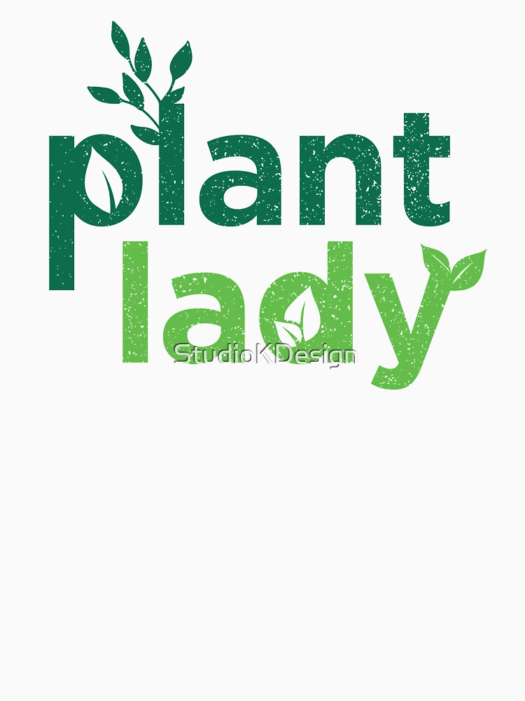 Green Plant Lady by StudioKDesign
