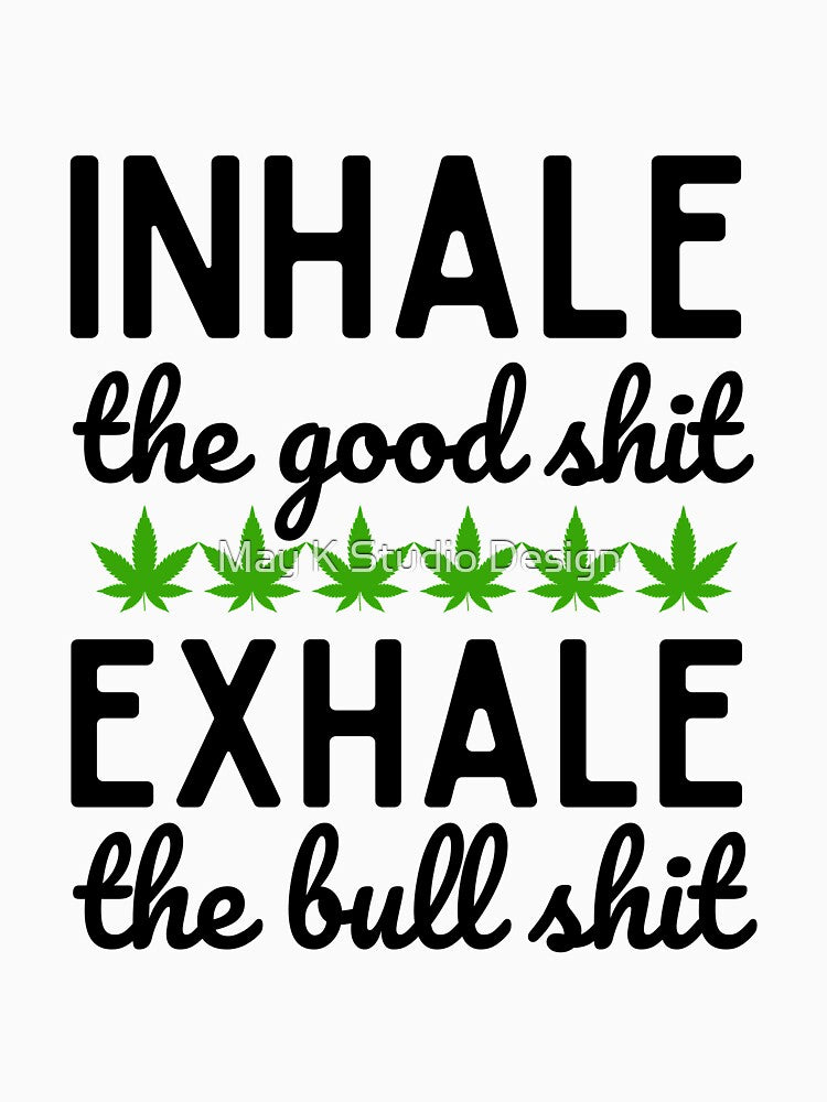 Inhale the good shit exhale the bull shit Tank Top, Yoga Shirt, Yoga, Top, Yoga gift, Yoga lover, Funny Yoga, Yoga design, Yoga workout by May K Studio Design