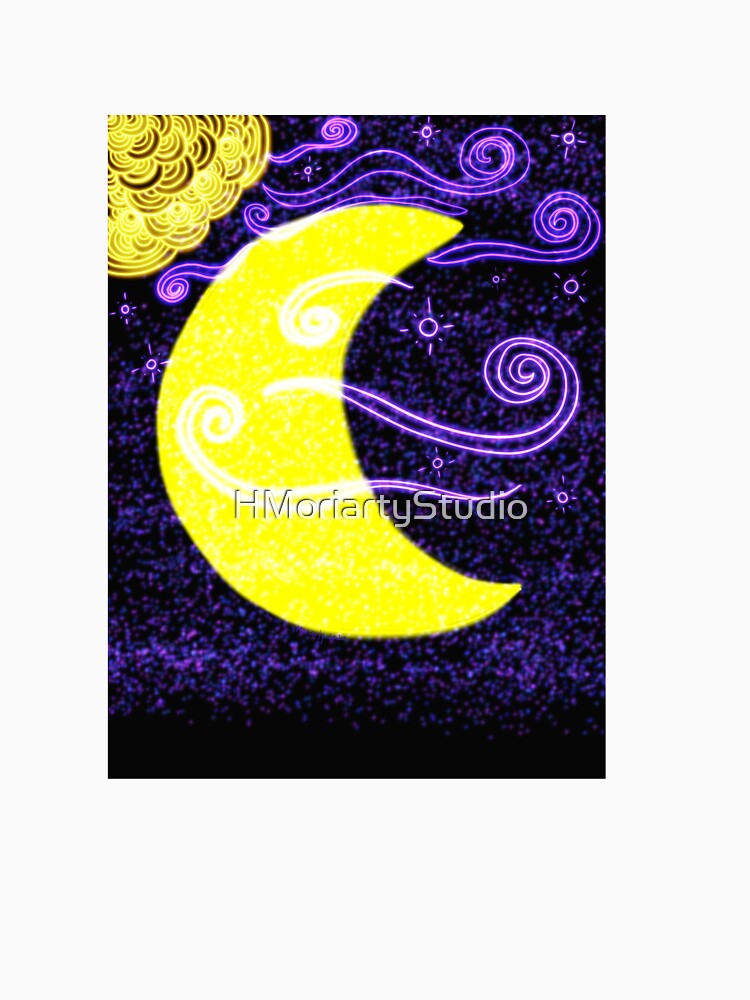 Fairy light moon dark by HMoriartyStudio